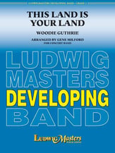 This Land Is Your Land Concert Band sheet music cover